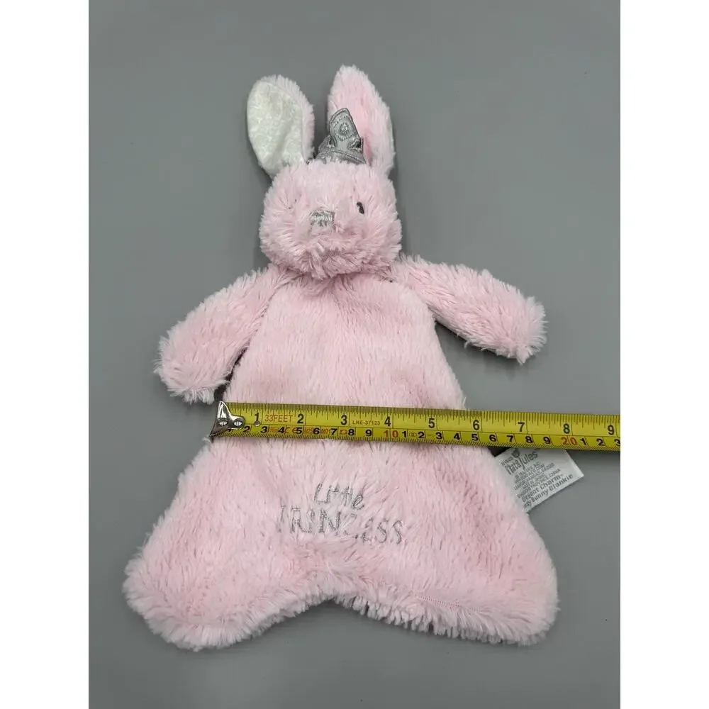 Nat & Jules Little Princess Pink Bunny Rabbit Lovey Plush Baby Security Blanket